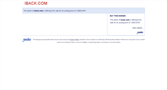Desktop Screenshot of iback.com